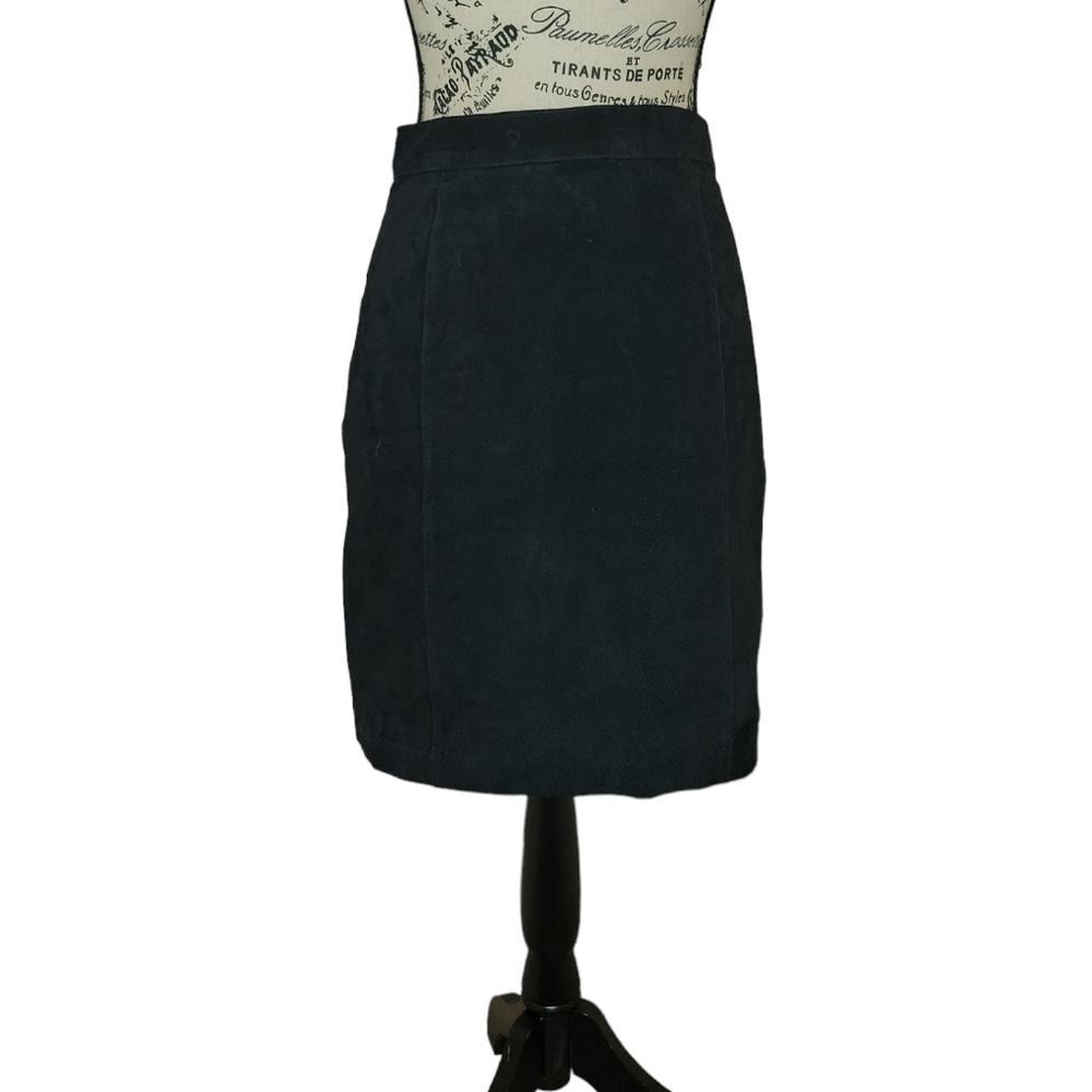 INTERIM LEATHER SKIRT - Picture 3 of 4